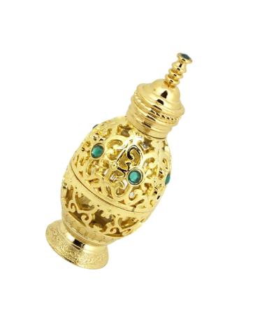 Housoutil Essential Oil Bottle Glass Containers Antique Perfume Bottle Vintage Refillable Perfume Bottle Decor Terrarium Container Terrariums Colored Beads Filling Travel Aromatherapy Bottle