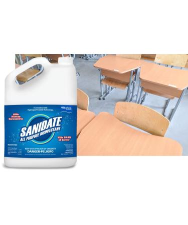 Buy BioSafe Systems SaniDate All Purpose Disinfectant - 1 Gallon Unscented | International Shipping Available - Buy Online on GoSupps.com