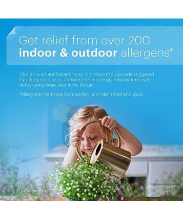 Claritin Children's Chewable 5mg 40ct Grape Tablets - Non-Drowsy 24hr Allergy Relief - Buy Online on GoSupps.com