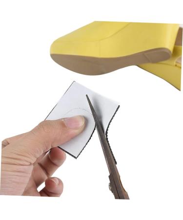 FRCOLOR 5 Pairs Soles Stickers for Cleats | Shoe Grip & Traction Pads | Mute Black 5x5cm Decals for Shoe Protection - Buy Online on GoSupps.com