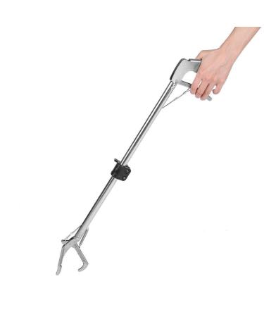 Zerodis Snake Tong Snake Clamp Catcher foldable Snake Catcher Reptile Grabber Pick Up Handling tongs stainless steel tools for the hunting of snake with lock (100cm)