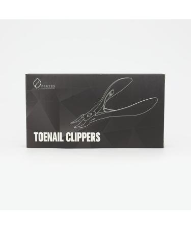 FERYES Heavy Duty Toe Nail Clippers for Thick & Ingrown Nails - Professional Podiatrist Scissors for Seniors, Women, Men - Silver Type 1 - Buy Online on GoSupps.com