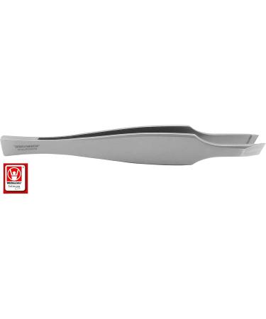 Solingen Weltmeister Slanted Plucking Tweezers - 8cm Stainless Steel Eyebrow Remover for Precision Grooming - Buy Online on GoSupps.com