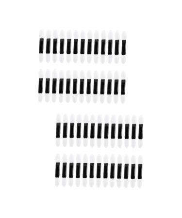 Beavorty 200 Pcs Travel Makeup Brush Makeup Blending Sponge Eye Shadow Applicator Smudge Brush Miss Eyes Mx2pcs Whitex2pcs