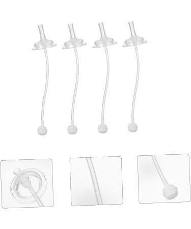 Buy Abaodam 12pc Silicone Baby Drinking Straws - Eco-Friendly Durable BPA-Free | Perfect for Children - International Shipping Available - Buy Online on GoSupps.com