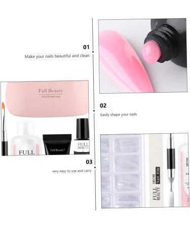 1 Set Pieces Manicure Tools Set Grooming Kit Nail Builder Kit Nail Art Lamp Press on Nails Nail Manicure Lamp Nail Extension Tool Diy Nail Art Tools Plastic Major Nail Polish - Buy Online on GoSupps.com