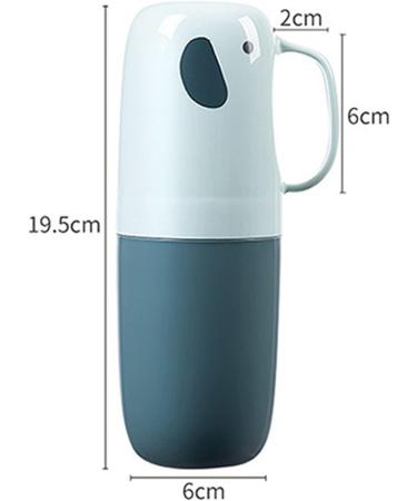 Portable Travel Toothbrush Cup Set | Cute Couples Toothbrush Case & Bathroom Accessories - Digjobk (Color: 1) - Buy Online on GoSupps.com