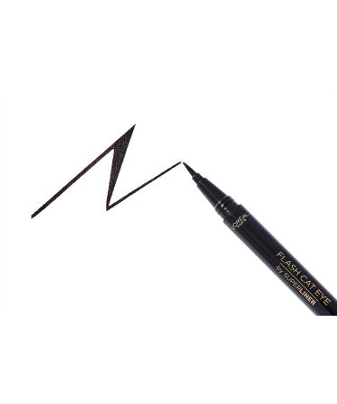 L'Or al Paris Waterproof Eyeliner with Stencil - 24h Hold Super Liner Flash Cat Eye No. 01 Black - Shop Internationally - Buy Online on GoSupps.com