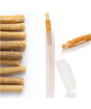 Organic Miswak Stick 7 Pcs with Holder - Natural Teeth Cleaning Sticks for Whitening and Disinfectant - Buy Online on GoSupps.com