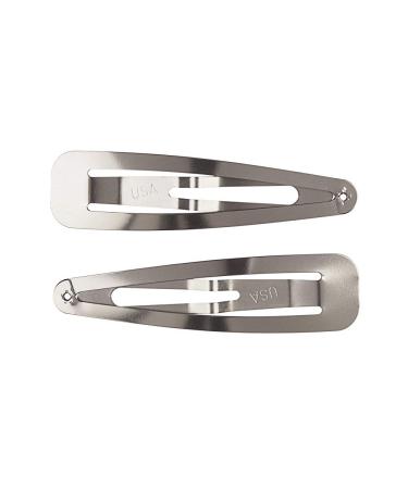 Marilyn Faye Stainless Steel Hair Clips Snap Barrettes Set of 12 for Girls, Toddlers, Kids, Women - Buy Online on GoSupps.com