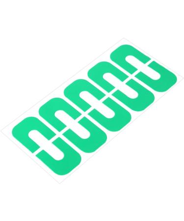 Spill Proof Nail Stickers 10Pcs Nail Polish Protector Professional Manicure Protector Cover Polish Glue Spill Proof Nail Sticker(Green) - Buy Online on GoSupps.com