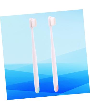 Anneomas 2-Pack Natural Hard Toothbrushes for Children & Pregnant Women - Travel-Friendly Oral Care for Gentle Teeth Cleaning - Buy Online on GoSupps.com