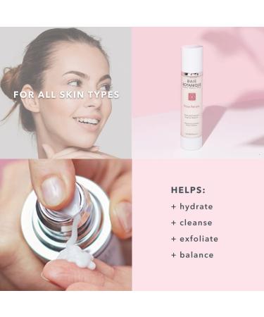 Baie Botanique Cleansing Milk 120ml - 100% Natural with Rosewater Rose Absolute & Organic Ingredients for Perfect Skin Care - Buy Online on GoSupps.com