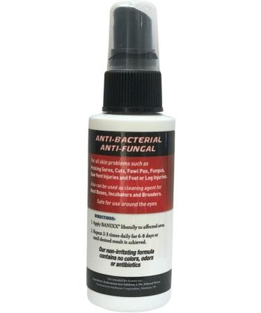 Banixx for Chixx 2oz: Safe, Sting-Free Solution for Chicken Sores, Bumble Foot, Fowl Pox, and More - Buy Online on GoSupps.com