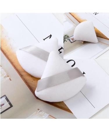 16PCS Makeup Powder Puffs Pure Cotton Puff Velour Loose Triangle with 3 pcs Round Apply for Daily Such as Foundation Cream Blush Sponge Face Facial Cosmetic Foundation Beauty Tool (Black White) - Buy Online on GoSupps.com