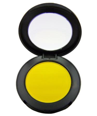 Zoelibat hair chalk for temporary hair coloring yellow - great accessory for carnival or theme party in a practical can 1 piece (1 Pack) yellow