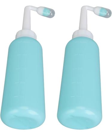 Reusable Vaginal Cleaning Shower Bottle for Women | 2-Pack 500 ml | Postpartum Hygiene & Personal Health Solution - Buy Online on GoSupps.com