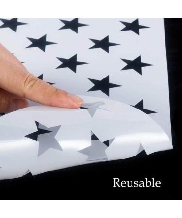 American Flag 50 Star Stencil Template 6 Pack - Reusable for Painting on Wood, Fabric, Paper, Glass - DIY Crafts and Art Projects - Buy Online on GoSupps.com