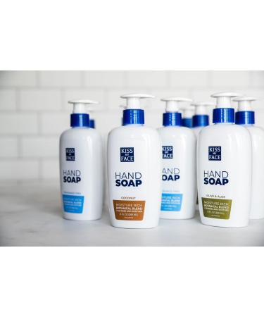 Kiss My Face Coconut Hand Soap - Tropical Moisture Cleanse with Yarrow and Coconut Water - 9 Fl Oz Bottle, Coconut Scented, Cruelty Free & Vegan - Easy to Use Pump - Pack of 1 - Buy Online on GoSupps.com