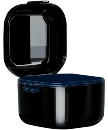 Milageto Denture Storage Box with Sieve Insert - Ideal for Secure and Hygienic Denture Care | International Shipping Available - Buy Online on GoSupps.com