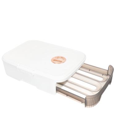 CIYODO Box Refrigerator Egg Carton Eggs Fridge Egg Holder Deviled Egg Container With Cover Kitchen Supplies