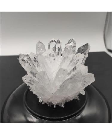1pcs Natural White Crystal Cluster Quartz Crystal Health Reiki Stones Crystal Point Specimen Home Decoration Raw Crysta Crystal Cluster 800-900g - Buy Online on GoSupps.com