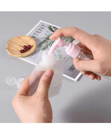 10pcs 30ml Liquid Packaging Bags - Leak-proof Refillable Squeeze Containers for Lotion Shampoo Face Cream | Travel-friendly Transparent Cosmetic Bags - Buy Online on GoSupps.com