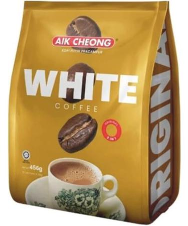Aik Cheong White Coffee 3 in 1 (12 sachets x 38g) 456g Packs of 2 by Food Sanctuary - Buy Online on GoSupps.com