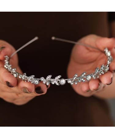 Yean Rhinestones Headbands for Women Wedding Bridal Headpiece Crystal Flower Tiaras Headband Bridal Tiara Wedding Accessories - Buy Online on GoSupps.com