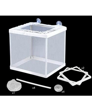 XMHF White Nylon Mesh Fish Fry Hatchery Breeder Box - Separation Net - Buy Online on GoSupps.com