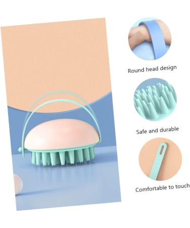 Beavorty Silicone Shampoo Brush Set - 9 Pcs Massage Comb for Wet & Dry Scalp Care - International Shipping Available - Buy Online on GoSupps.com