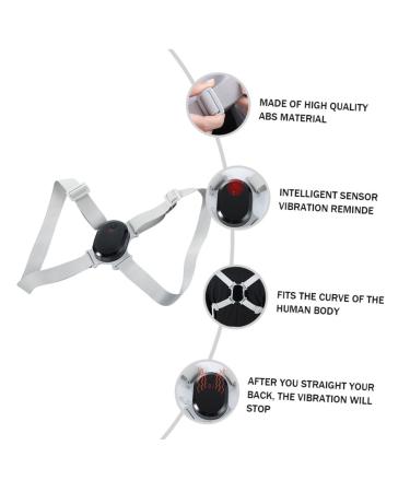 FRCOLOR Smart Posture Brace - Adjustable Orthotics Support Belt for Kids | Hunchback Correction & Shock Sensor Tool - Buy Online on GoSupps.com