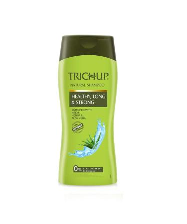 Natural Shampoo Healthy Long & Strong Shampoo - Enriched with Neem Henna & Aloevera - 400ml (13.52 fl.oz)