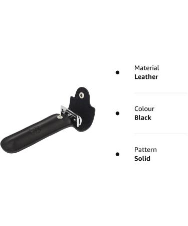 Genuine Leather Case Razor Protective Travel Case RIVERLAKE for Safety Razor's Double Edge Safety Case Cover Shaving Pouch Holder/Travel Case Black - Buy Online on GoSupps.com