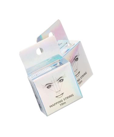 NOLITOY 2Pcs Eyebrow positioning line make up accessories supplies Eyebrow Drawing Tool eyebrow trimming