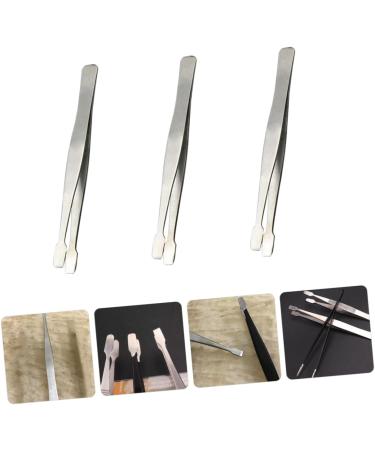 Villcase 3-Piece Ducking Beak Clip Aid - Precision Tweezers for Jewelry Making & Eyelash Application - Stainless Steel Hobby Tools - Buy Online on GoSupps.com