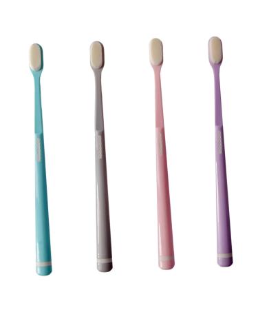 Frcolor 4 piece of soft toothbrush for pregnant cleaning ultra toothbrush toothbrush tool hairy toothbrush mother toothbrush oral care tools postpartale