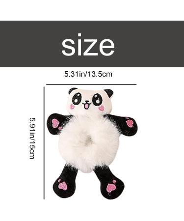 Hair Tie Cartoon Panda Hair Band Cute Elastic Hair Scrunchy for Girls Women - Buy Online on GoSupps.com
