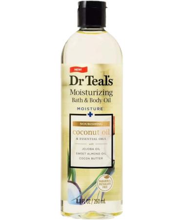 Dr. Teals Mothers Day Bath & Body Oil Set - Lavender, Eucalyptus, Coconut - 3 Pack 8.8oz Ea. - Hydrating Essential Oils for Skin Stress Relief - Buy Online on GoSupps.com
