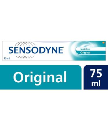 Sensodyne MultiCare Original Toothpaste - 75 ml | Best for Sensitive Teeth | International Shipping Available - Buy Online on GoSupps.com