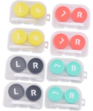 Solust 8 Series Portable Contact Lens Holder - Travel-Friendly Linsenbox with Tweezers & Storage for Easy Use - Buy Online on GoSupps.com