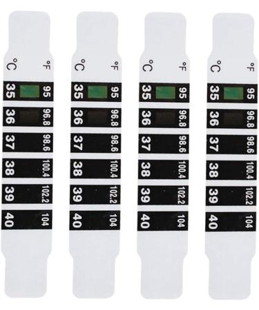 iFundom Temperature Strips 10PCS - Quick Read Forehead Strips for Fever Checking in Infants, Babies, Toddlers, Kids, and Adults - Reusable Travel Essential - Buy Online on GoSupps.com