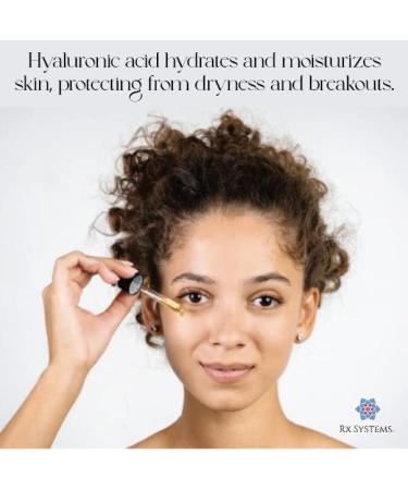 Rx Systems PF Reparative Eye Serum - Vegan Formula with 8 different Peptides Plant Extracts & No Fillers Paraben or Silicone! Eye Cream for Puffiness and Bags Under Eyes - Under Eye Serum - Buy Online on GoSupps.com