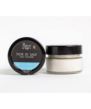 Trapani Salt Flower (Sicily) | Integral Sea Salt Flower | Flavored Salt Flower | 120g (Natural) - Buy Online on GoSupps.com