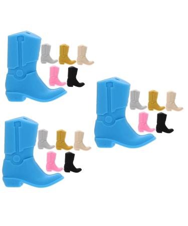 Healvian 18 Pcs DIY Silicone Beads Chew Toys Bulk Crafts Charm Necklace DIY Craft Bead Pacifier Beads Silicone Infant Chewing Bead Teething Toy Beads Loose Beads for Jewelry Beads Charms Assorted Colorx3pcs 3x1.4x1cmx3pc...