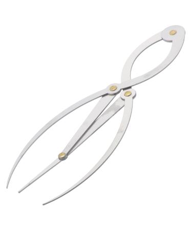 iplusmile R gle Sourcils en Acier Inoxydable Courbe Pochoir Sourcils Pr cis pour Dessin Outil Mesure Femme Finition Argent e Outil Beaut pour Maquillage et Soins