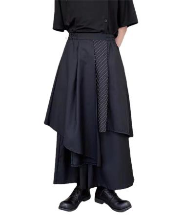 Scottish kilt belt Scottish kilt shoes retro rock rock checkered mini skirt streetwear goth medieval Scotland fold skirts striped highland high waist short skirt vintage black xxl