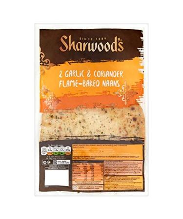 Sharwood's Sharwood's Naans Garlic and Coriander 2 x 260g Packs