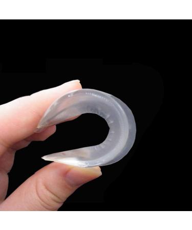 DOITOOL 4Pairs Arch Support Insoles Adhesive Foot Arch Support Gel Pads Silicone High Arch Cushions for Women for Flat Feet (Transparent) - Buy Online on GoSupps.com