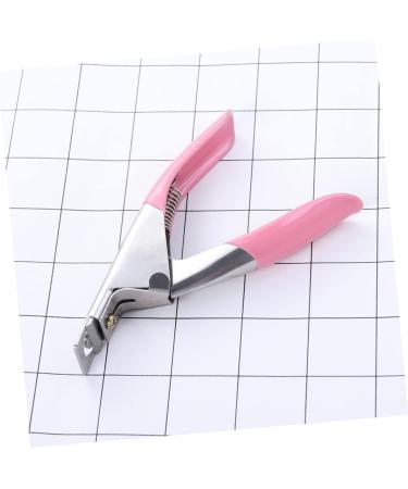 Beavorty Nail Art Scissors Metal Shears u Shaped Nail Scissors False Nail Tip Clipper Acrylic Nail Tool Nail Tool Stainless Steel Nail Clippers Nail File False Nails Manicure medium Rosy - Buy Online on GoSupps.com
